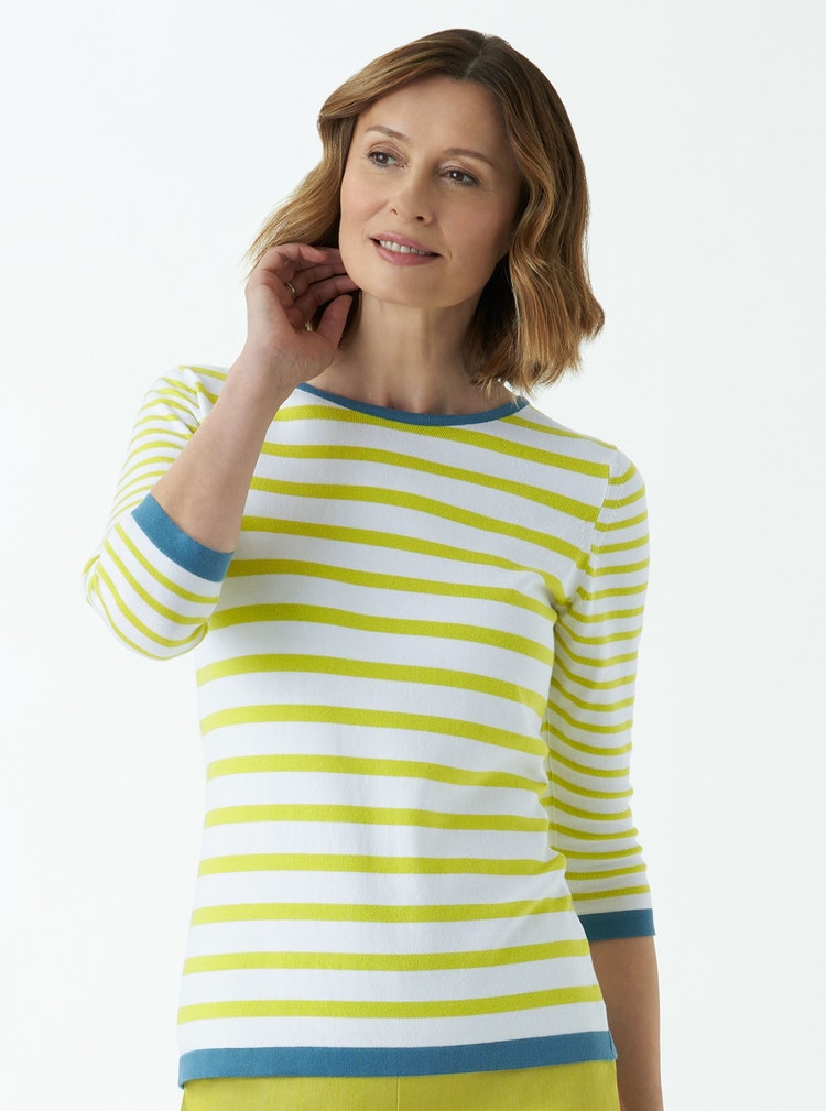 Cardigan aus Baumwolle und Leinen