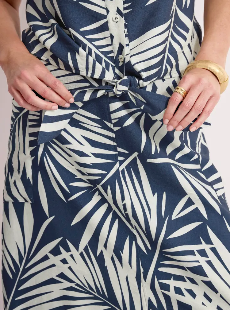 Leichte Bluse mit Knoten-Detail