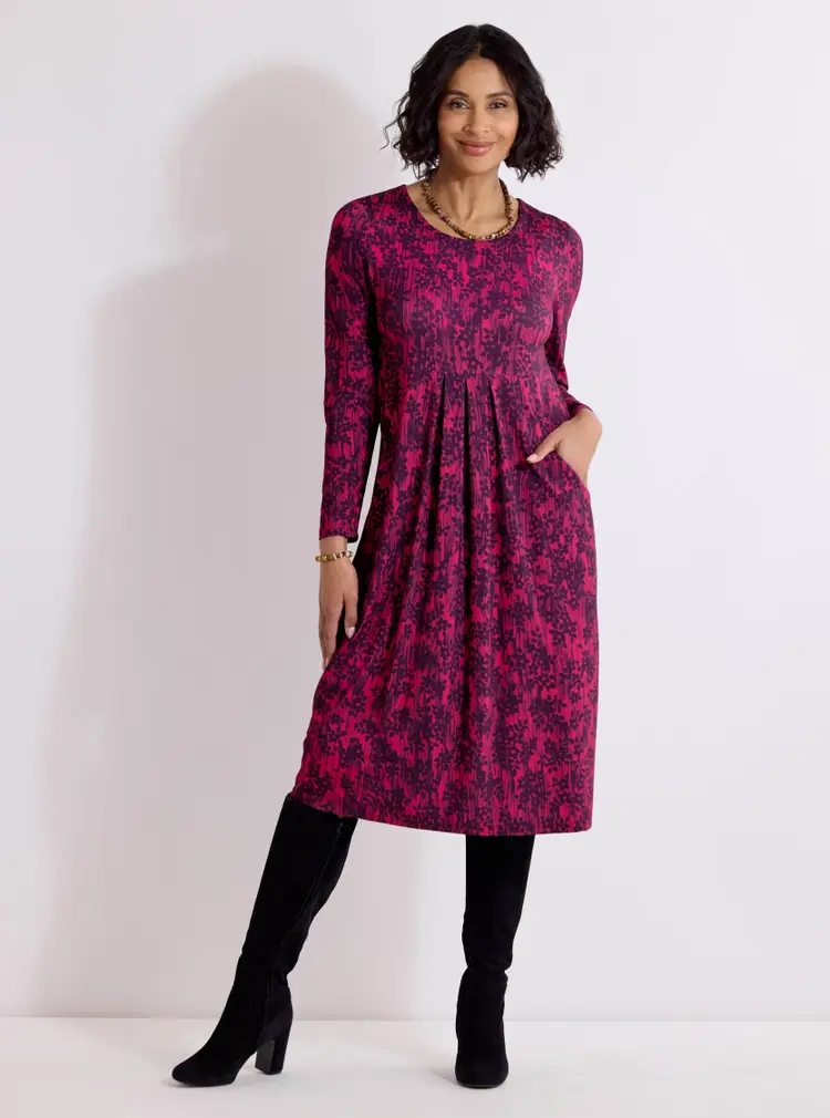 Vielseitiges Jerseykleid